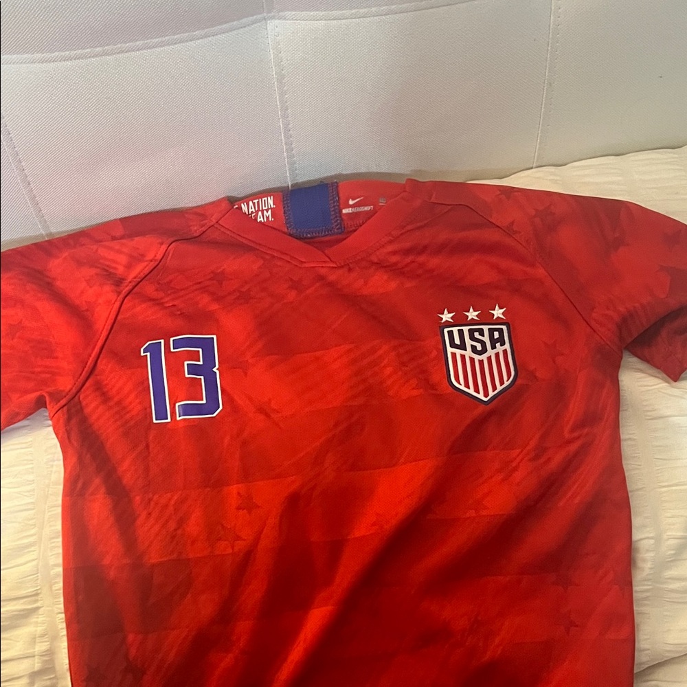 Nike Kids USA Soccer Jersey - Bold Red and Blue
